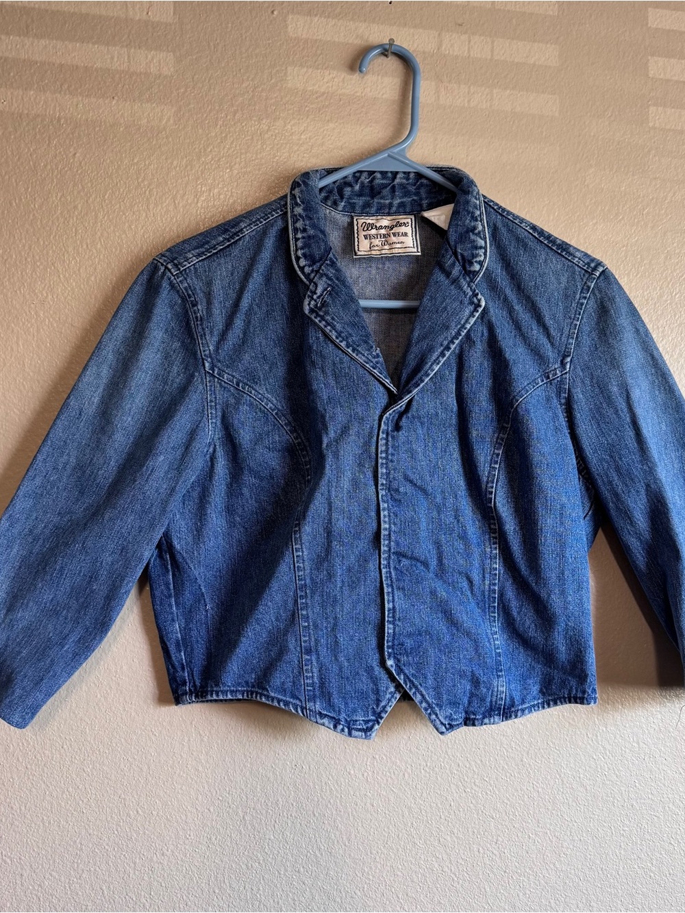Wrangler Light Blue Denim Jacket with Western Label